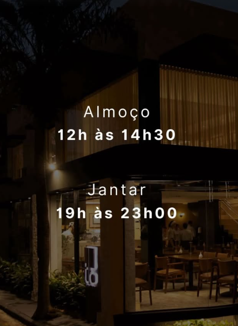 Horários do Tō Restaurante