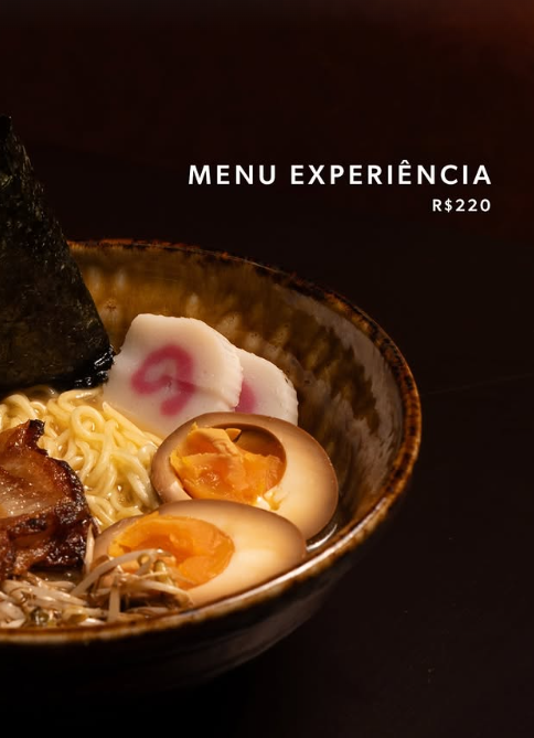 Menu Experiência